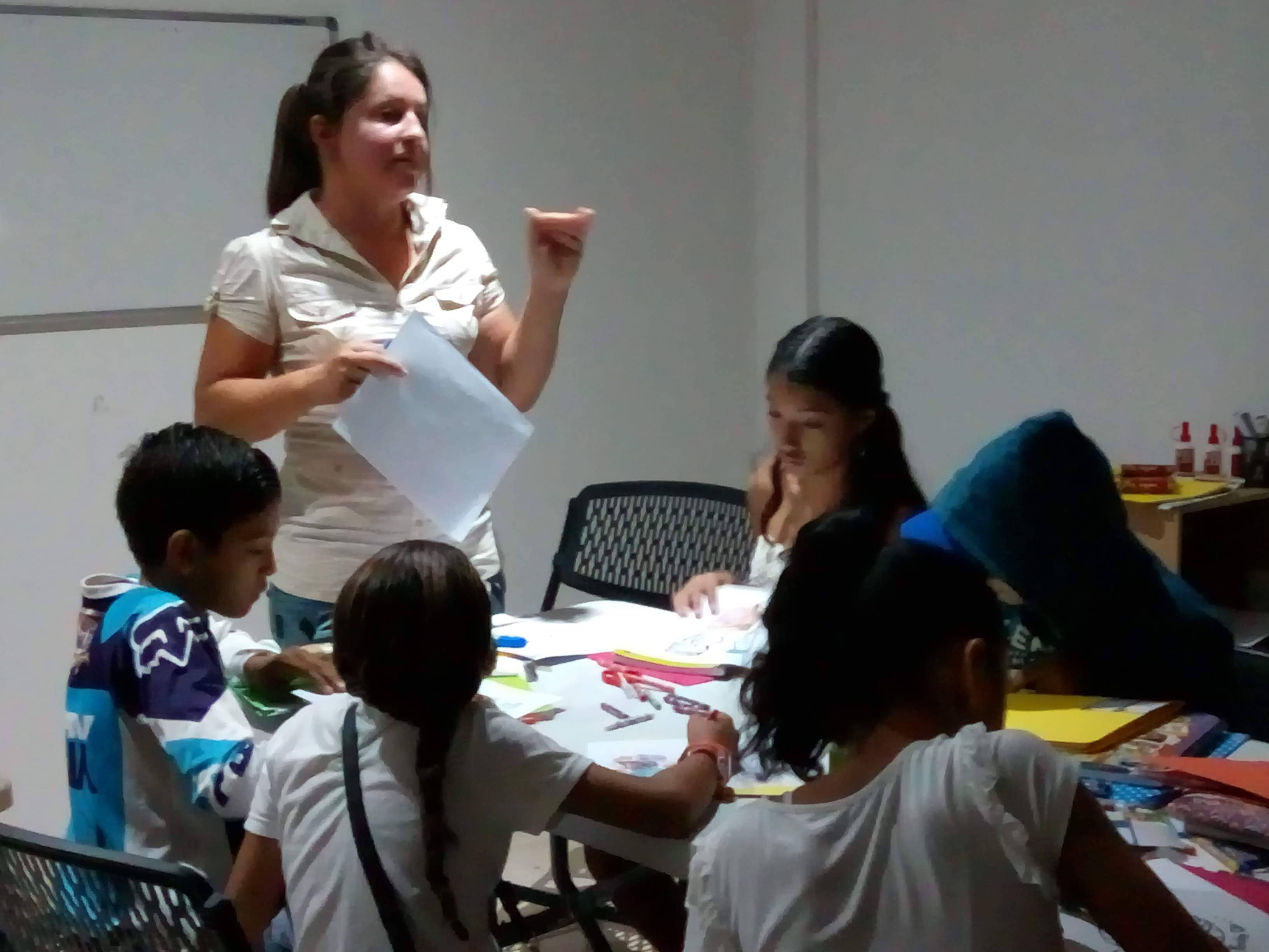 Clases de niños en Lexis Tamarindo