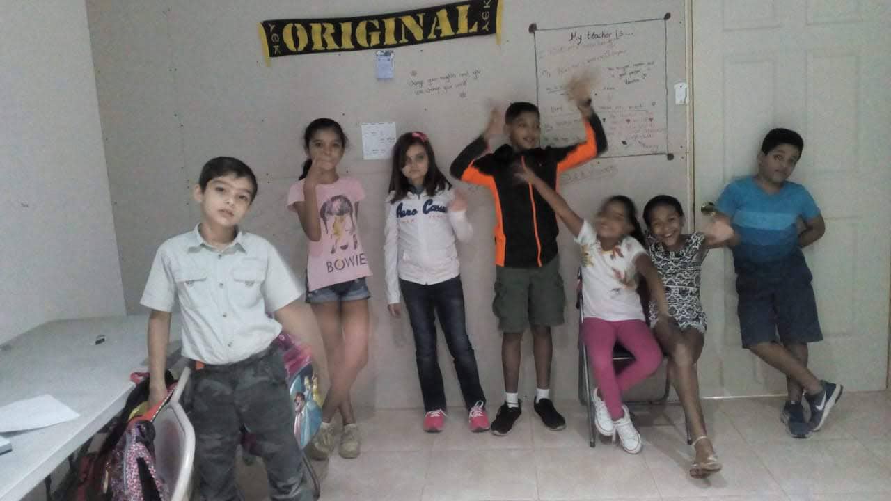 Clases de niños en Lexis Tamarindo